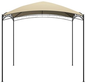 Krémszínű pavilon 3 x 3 x 2,65 m 180 g/m²