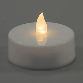 Elemes tealámpás készlet időzítővel  8 db fehér