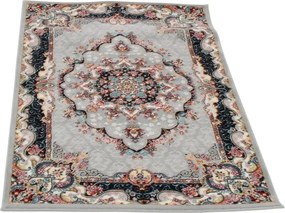 Perzsa szőnyeg szürke Tabriz 80x120 minőségi akril szőnyeg