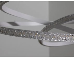 Dimmelhető LED csillár kábellel LED/90W/230V 3000-6500K Ø 47 cm + távirányító