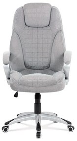 Irodai szék, hintamechanizmussal, ezüst, KA-G196 SIL2