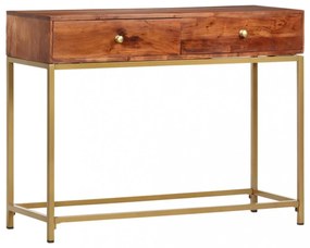 tömör akácfa tálalóasztal 100 x 35 x 76 cm