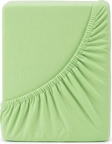 de pat 4Home jersey lepedő zöld, 90 x 200 cm