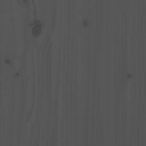 szürke tömör fenyőfa tálalóasztal 110 x 40 x 80 cm