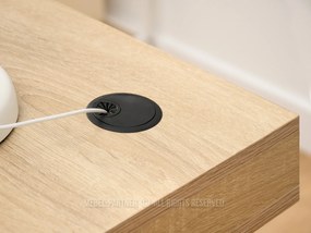PC asztal Osto 120 (szonoma + fekete). 1109832