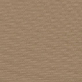 tópszínű behúzható oldalsó napellenző 200 x 600 cm
