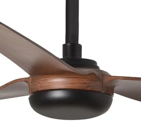 FARO 33817WT-Mennyezeti ventilátor PUNT M barna/fekete átm. 132 cm WT+ távirányítás