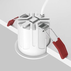 DL043-01-10W4K-RD-WB Alfa LED Alumínium Süllyesztett Lámpa Fehér Színű LED 10 W 4000 Kelvin 500 Lumen IP20