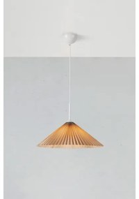 Markslöjd 108710 - Csillár zsinóron PLISADO 1xE27/40W/230V átm. 50 cm bézs