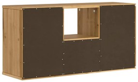 ODDA tömörfa fenyőfa TV szekrény fiókkal 79x24x40 cm