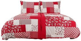 Pamut ágynemű PERISO piros Ágyneműhuzat mérete: 70 x 90 cm | 140 x 200 cm