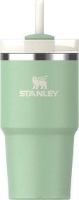 Zsályaszínű rozsdamentes acél termosz szívószállal 600 ml Quencher H2.0 FlowState Tumbler Pistachio – Stanley