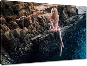 Vászonkép 90x60 Csinos nők Csajok Nagymamák