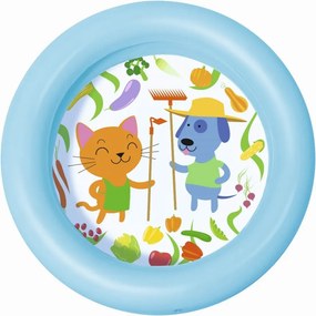 Bestway 2 gyűrűs egyszínű gyerek medence 61 x 15 cm