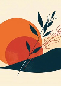 Poszter 64x90cm Alkonyat a csendben