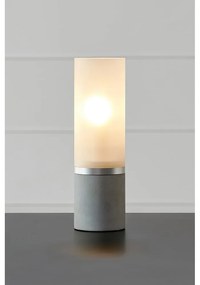 Fehér-szürke beton asztali lámpa (magasság 30 cm) Molo – Markslöjd