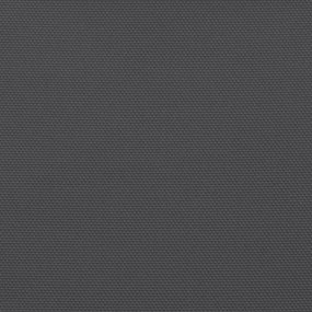 antracitszürke 100% oxford poliészter erkélyparaván 120x800 cm