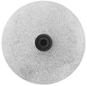 Napernyőalap 37/42/52/58mm oszlopokhoz Világosszürke Beton 20 kg