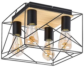 Rabalux 71024 - Mennyezeti lámpa BOIRE 4xE27/40W/230V