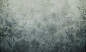 Fotótapéta Flizelin Fal a Hálószobába Növényi elegancia 416x254 Ragasztó