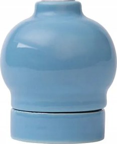 Kerámia Izzó Foglalat E27 XD06W Pasztell Azúrkék