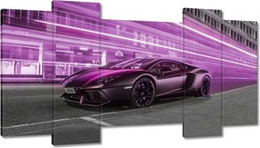 Képek 120x65 Lila sportautó