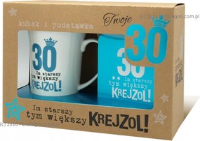 Bögre Állvány Elegáns Ajándék Szülinaposnak 30 Éves Születésnapra