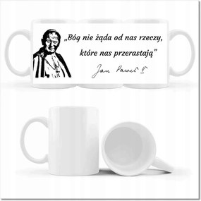 Fotó bögre Pápa Idézet