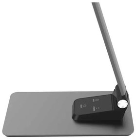 Platinet ALU asztali lámpa 10 W, USB, alumínium / fekete