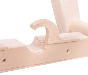 Kerti napozóágy bordó/bükk