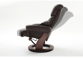 HABI állítható fotel, barna/dió