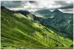 Poszterek 185x125 Tátra Lengyel hegyek Kilátás