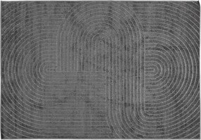 vidaXL Területszőnyegek PALMERAS Antracit 170 x 120 cm Poliészter