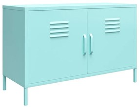 Cache világoskék fém szekrény, 100 x 64 cm - Novogratz