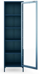 LUIGI vitrin, 500 x 1800 x 350 mm, Modern: gránátszín