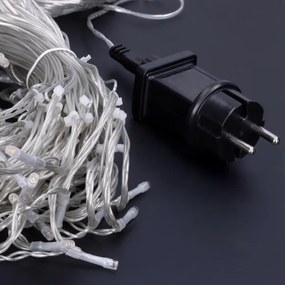 Solight 1V401-WW-LED kültéri karácsonyi LED függöny 360 LED, 8 funkció, 15m, IP4