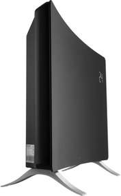 Sencor - Okos elektromos direkt fűtőtest/konvektor 1200/2400W/230V IP24 Wi-Fi fekete