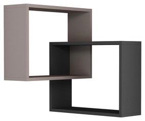 Fali polc Ring - Light Mocha, Anthracite