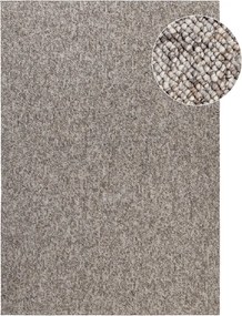 Lapos szövésű szőnyeg nappaliba 200x290cm, Taupe színű hurok