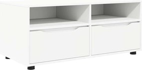 vidaXL TV szekrény fiókkal Fehér 100 x 48 x 43 cm Faanyag