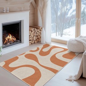 Narancssárga mosható futószőnyeg 60x230 cm Caramel Latte – Mila Home