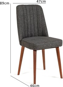 Vina étkezőszék, 47 cm – TR869VEL5132