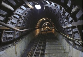 3D Fotótapéta Alagút Lépcső Fotótapéta 208 x 146