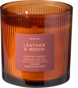 Illatgyertya Viaszos Narancssárga Fügefa 10X10CM 28H Égés