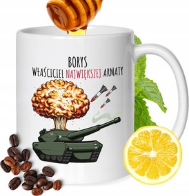 Borisz Bögre Férj Barátjának Nyomtatott Ajándék Fehér 330ml