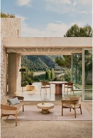 Natúr színű tömörfa kerti szék Arinella – Kave Home