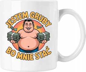 Bögre Vastag Nevető Bs Fehér 330ml