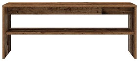 antik hatású szerelt fa TV-szekrény 100 x 40 x 40 cm