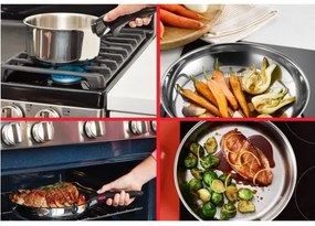 Tefal - 3 részes INGENIO COOK rozsdamentes acél edénykészlet