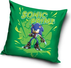 Sonic a sündisznó Green párnahuzat 40x40 cm Velúr